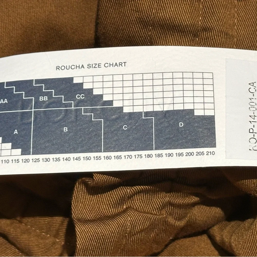 Roucha Penet Wide Leg Twill Cuffed Pant - Picture 12 of 12